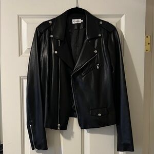 Reset faux leather jacket